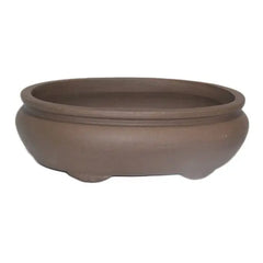 Bonsai Pot 10″ Oval, unglazed