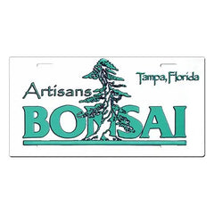 Artisans Bonsai License Tag